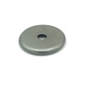 Support globe en verre fer brut arrondi diamètre 46mm x 4mm
