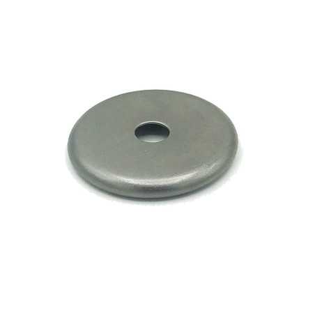 Support globe en verre fer brut arrondi diamètre 51mm x 4mm