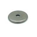 Support globe en verre fer brut arrondi diamètre 26mm x 4mm