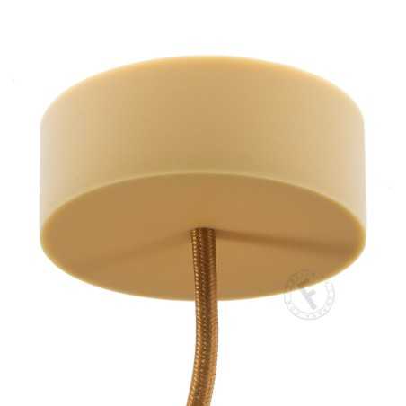 Support décoratif en silicone beige de 81 mm pour une sortie
