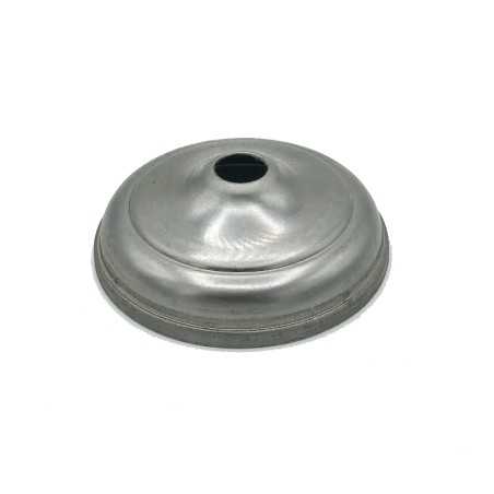 Couvercle décoré en fer brut 57mm x 3mm pour globes