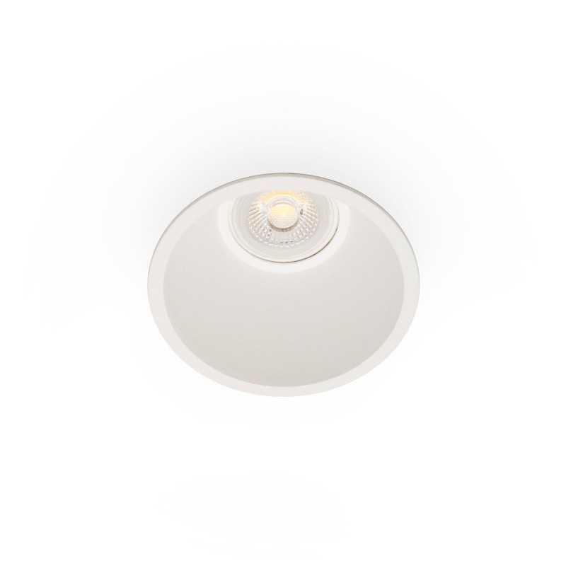 Lampe de plafond en aluminium GU10 blanc mat VAUBEXY