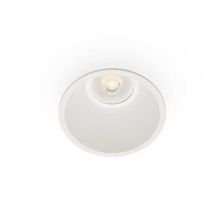 Lampe de plafond en aluminium GU10 blanc mat VAUBEXY