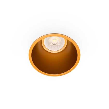 Lampe de plafond en aluminium GU10 doré mat CERNANS