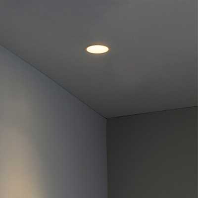 Lampe de plafond en aluminium GU10 doré mat CERNANS