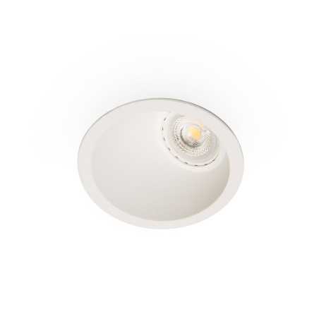 Lampe de plafond en aluminium GU10 blanc mat MOISON