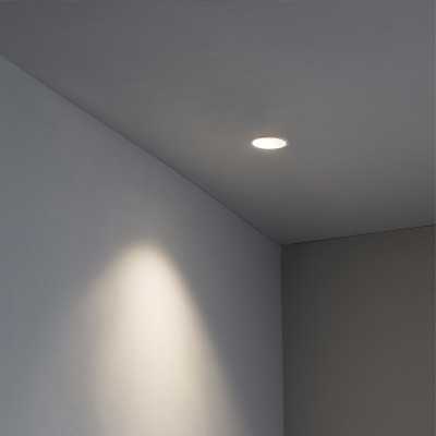 Lampe de plafond en aluminium GU10 blanc mat MOISON