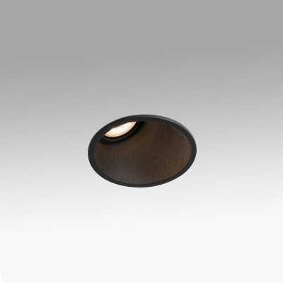 Lampe de plafond en aluminium GU10 noir mat CAZAUX