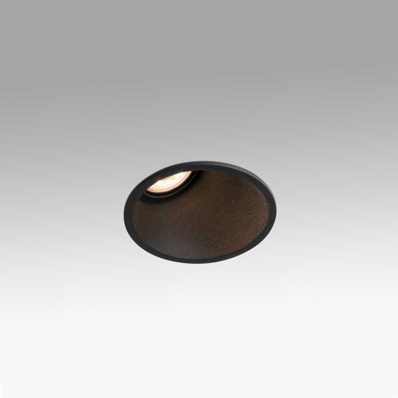 Lampe de plafond en aluminium GU10 noir mat CAZAUX