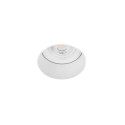Lampe de plafond en aluminium GU10 blanc mat CRASTES