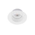 Lampe de plafond en aluminium GU10 blanc mat CRASTES