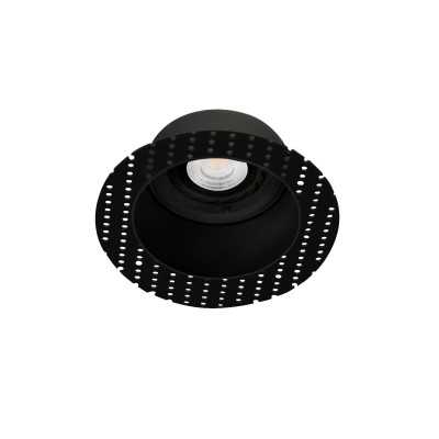 Lampe de plafond en aluminium GU10 noir mat FEUCHY