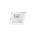 Lampe de plafond en acier GU10 blanc mat RULUDU