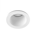 Lampe de plafond en aluminium LED intégrée blanc mat MEYRAN