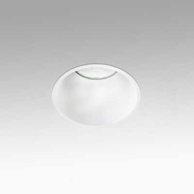 Lampe de plafond en aluminium LED intégrée blanc mat GOUYARD