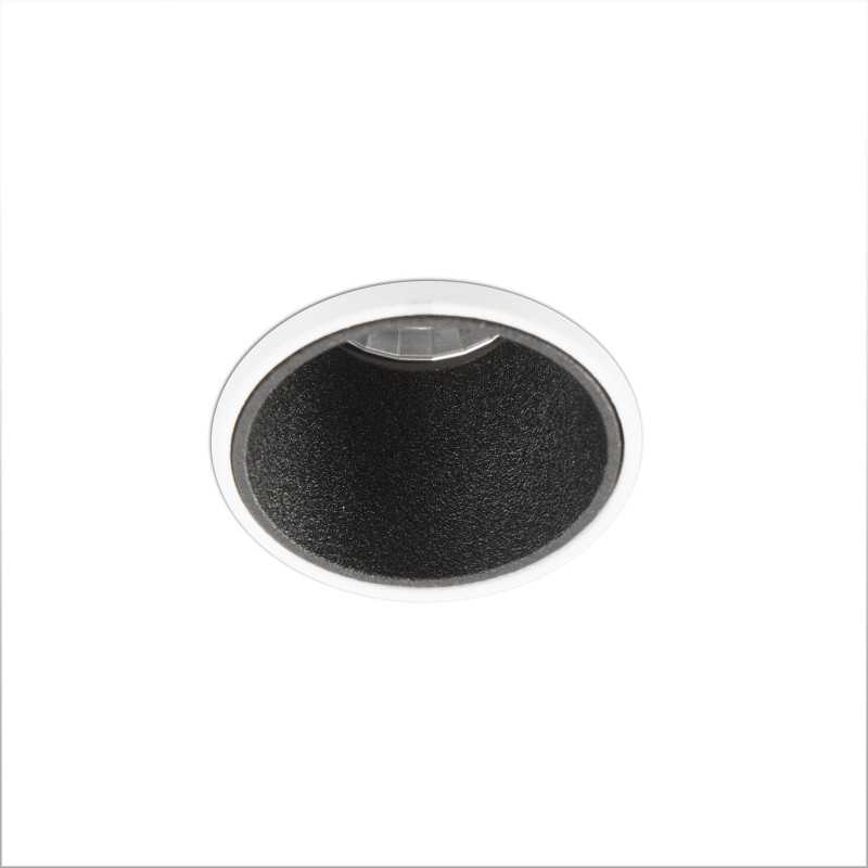 Lampe de plafond en aluminium LED intégrée noir mat GOUDOU