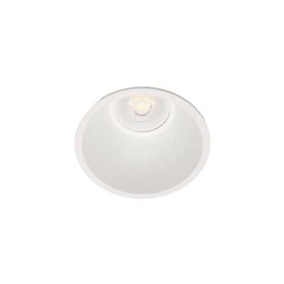 Lampe de plafond en aluminium GU10 blanc mat SAMURAN