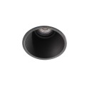 Lampe de plafond en aluminium GU10 noir mat SAVOIE