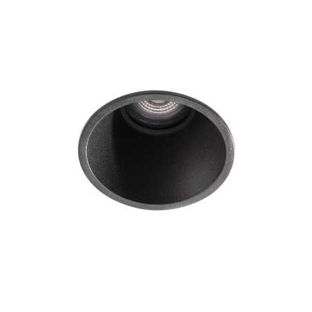 Lampe de plafond en aluminium GU10 noir mat SAVOIE