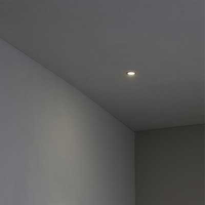 Lampe de plafond en aluminium GU10 noir mat SAVOIE