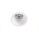Lampe de plafond en aluminium LED intégrée blanc mat MAIZERY