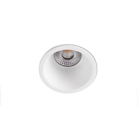 Lampe de plafond en aluminium LED intégrée blanc mat MAIZERY