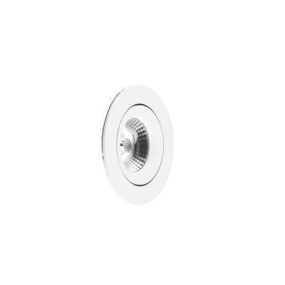Lampe de plafond en aluminium LED intégrée blanc TREDIAS