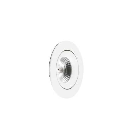 Lampe de plafond en aluminium LED intégrée blanc TREDIAS