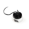Lampe de plafond en aluminium LED intégrée blanc JOYEUSE