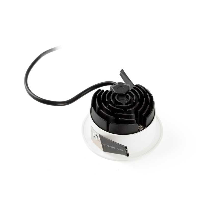 Lampe de plafond en aluminium LED intégrée blanc JOYEUSE