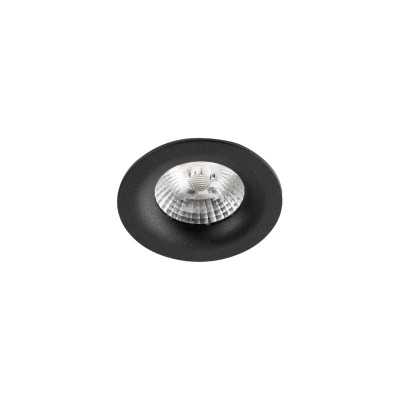 Lampe de plafond en aluminium LED intégrée noir SEMENS