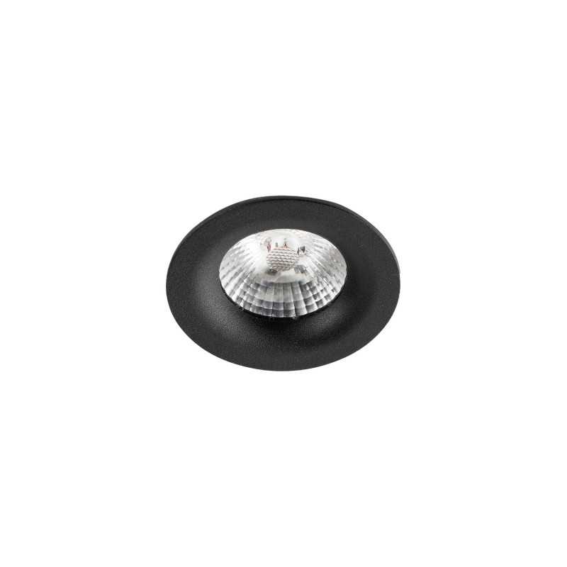 Lampe de plafond en aluminium LED intégrée noir SEMENS