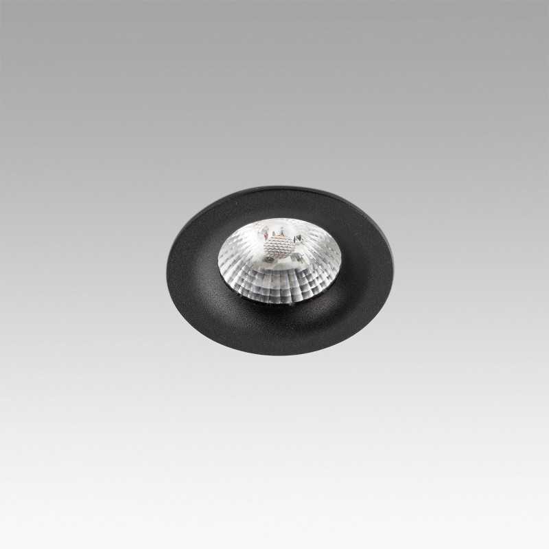 Lampe de plafond en aluminium LED intégrée noir SEMENS