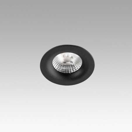 Lampe de plafond en aluminium LED intégrée noir SEMENS