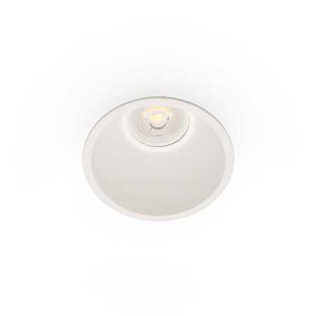 Lampe de plafond en aluminium GU10 blanc mat GAHARD