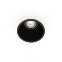 Lampe de plafond en aluminium GU10 noir mat OULCHES