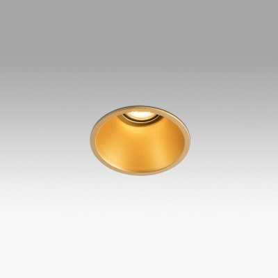 Lampe de plafond en aluminium GU10 doré mat MARANS