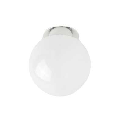 Lampe de plafond en aluminium E27 blanc MEUCON