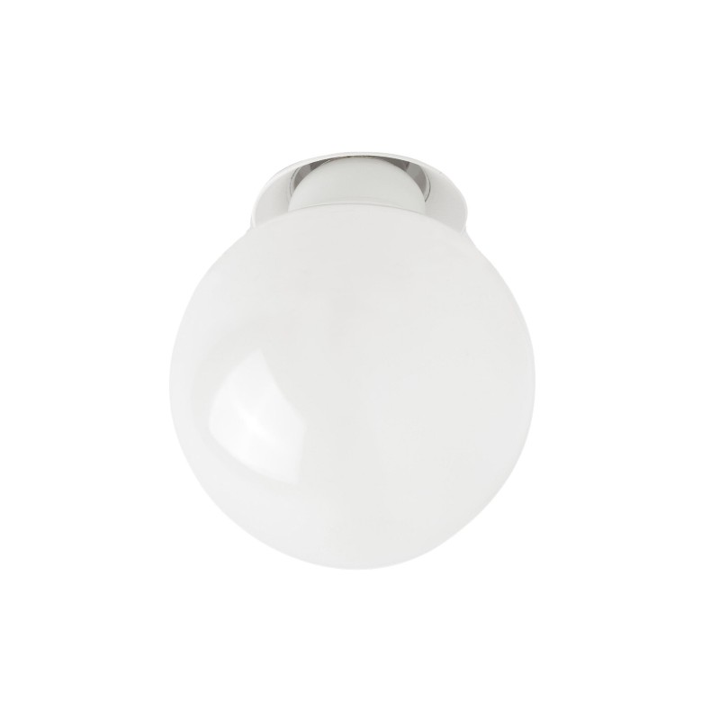 Lampe de plafond en aluminium E27 blanc MEUCON