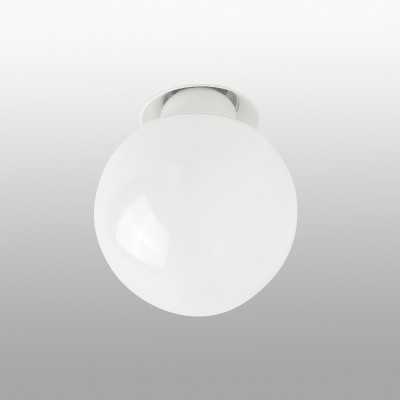 Lampe de plafond en aluminium E27 blanc MEUCON