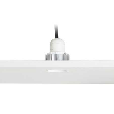 Lampe de plafond en aluminium GU10 blanc mat LE MEC