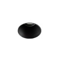 Lampe de plafond en aluminium GU10 noir mat HUILLY