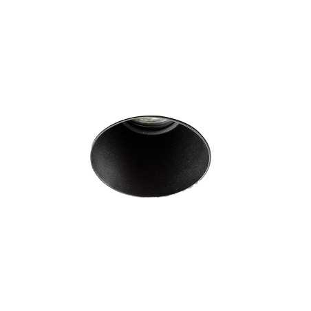 Lampe de plafond en aluminium GU10 noir mat HUILLY