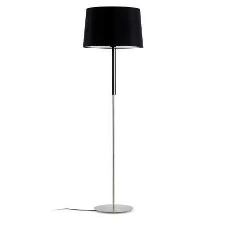 Lampe de sol en acier LED intégrée noir mat IBIGNY