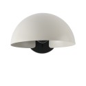 Lampe murale en acier E27 noir mat BRUNET