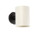 Lampe murale en acier E27 noir TILLOU