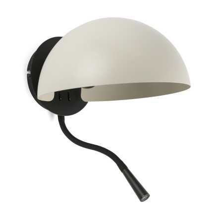 Lampe murale en acier E27 noir mat réf. 20032-122