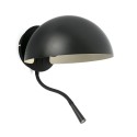 Lampe murale en acier E27 noir mat réf. 20032-123