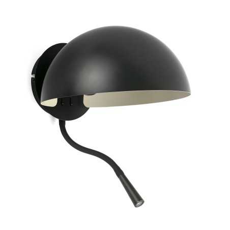 Lampe murale en acier E27 noir mat réf. 20032-123