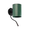 Lampe murale en acier E27 noir CHASSEY